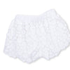 White Crochet Short for Girls