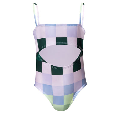 Green Buttercup Alana Swimsuit with Cut Out | Miami, FL | Matching Swimsuits
