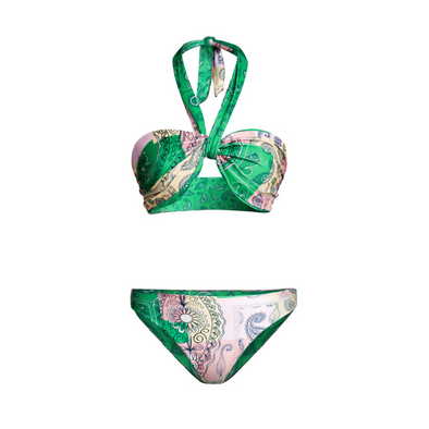 Green Paisley Elisa Bikini | White Plains, NY & Miami, FL 