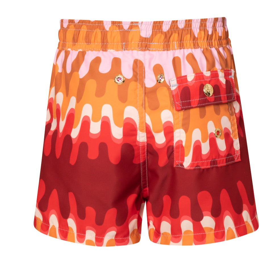 Mola Mola Red Carnation Boy Swim Shorts – Koko Tribe