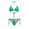 Green Paisley Lola Bikini