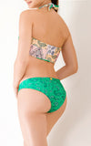 Green Paisley Elisa Bikini