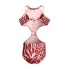 Back of Red Haut Abby Swimsuit | San Diego, CA