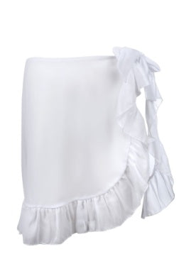 Teen white wrap skirt swimsuit cover | Kids' Swimsuits | White Plains, NY