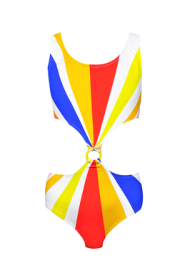 Nessi Byrd tween primary colors monokini swimsuit | Kids' Swimsuits | Miami, FL & White Plains, NY